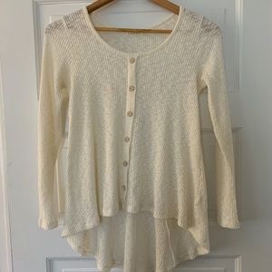 ILLA ILLA Cream Knit Sweater